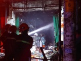 TP Thủ Đức: Cửa hàng điện nước cháy trong đêm, nhiều tài sản bị thiêu rụi 