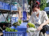 Độc đáo những gian hàng đổi rác lấy rau ở Hà Nội