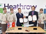 Bamboo Airways ký biên bản hợp tác chiến lược với sân bay Quốc tế Heathrow (London)