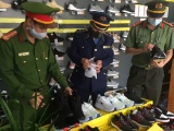 Bắc Ninh: Phát hiện gần 5.000 đôi giày giả mạo thương hiệu Nike, Adidas