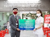 VPBank trao tặng 100 triệu đồng, hỗ trợ bệnh nhi khó khăn tại Viện Huyết học và Truyền máu TW