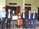 Thanh Hoá: Tặng bằng khen cho người hùng cứu cháu bé trong đám cháy ở Hà Nội