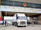 Lào Cai: Xuất khẩu 100 tấn thanh long ngày đầu năm mới ở Cửa khẩu Kim Thành