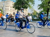 Dịch vụ xe đạp công cộng tại TP.HCM được nhiều người dân đón nhận