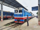 Ngành đường sắt vận hành lại tàu khách Hà Nội - Vinh dịp cuối tuần