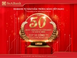 SeABank được vinh danh “Top 50 Công ty đổi mới sáng tạo nhất 2022” trong lĩnh vực kinh doanh và công nghệ