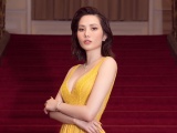Diệu Linh diện đầm vàng rực rỡ, chấm bán kết Miss Eco Vietnam 2022