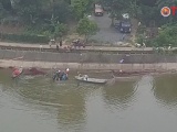 Hà Nội: Hồ Linh Đàm bị khai thác thủy sản trái phép