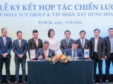Tập đoàn Xây dựng Hòa Bình và Tập đoàn Sun Group ký kết hợp tác chiến lược