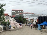 Hưng Yên: Hệ thống xử lí nước thải cụm công nghiệp làng nghề tái chế nhựa Minh Khai không hoạt động
