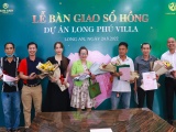 Trần Anh Group chính thức bàn giao sổ hồng dự án Long Phú Villa