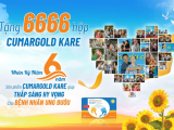 CumarGold Kare tặng 6666 suất quà cho bệnh nhân ung thư nhân kỷ niệm sinh nhật 6 năm