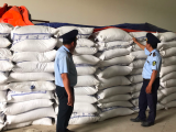 Bến Tre: Tạm giữ gần 30 tấn gạo nghi nhập lậu từ nước ngoài