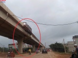 Thanh Hóa: Thi công cầu vượt cao tốc ẩu, gây nguy hiểm cho người dân