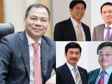 Top 10 doanh nhân giàu nhất trên sàn chứng khoán Việt
