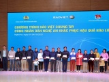Cán bộ Bảo Việt đóng góp ủng hộ đồng bào bị bão lũ tại Nghệ An gần 1 tỷ đồng