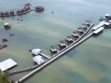 Cưỡng chế tháo dỡ 8 bungalow và 2 cầu dẫn lấn biển Phú Quốc