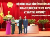 Đại tá Đinh Văn Nơi được bầu làm Ủy viên UBND tỉnh Quảng Ninh nhiệm kỳ 2021-2026