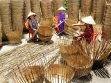 Làng nghề mây tre đan Phú Nghĩa tận dụng ưu thế phát triển du lịch