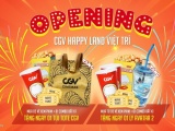 CGV Happy Land Việt Trì tưng bừng chính thức mở cửa trở lại