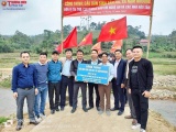 Nghệ An: Khánh thành cầu vượt lũ tại bản Na, xã Nậm Nhoóng, huyện Quế Phong