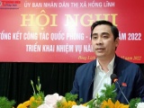 Hà Tĩnh: Thị xã Hồng Lĩnh tổng kết công tác An ninh Quốc phòng năm 2022 và triển khai nhiệm vụ năm 2023 
