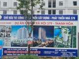 Thanh Hóa: Đình chỉ hoạt động chung cư Công ty cổ phần xây dựng – phát triển nhà 379