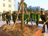 Công an tỉnh Nam Định phát động Tết trồng cây “Đời đời nhớ ơn Bác Hồ” xuân Quý Mão 2023