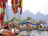 Nghi lễ rước nước khai hội chùa Tam Chúc
