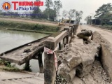 Nghệ An: Cầu Văn Sơn xuống cấp nghiêm trọng, hiểm họa thường trực