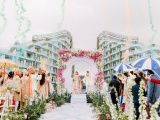 Dấu ấn vẻ đẹp Việt trong đám cưới giới siêu giàu Ấn Độ tại Vinpearl Nam Hội An