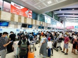Sân bay Nội Bài dự kiến đón 96.000 lượt khách dịp nghỉ lễ 30/4