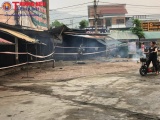 Hà Tĩnh: Nhiều ki ốt tại trung tâm thương mại Thị trấn Tây Sơn bốc cháy