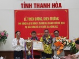 Khen thưởng đội bóng đá Đông Á Thanh Hóa vô địch giải U19 Quốc gia