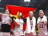 Đội tuyển bóng rổ nữ Việt Nam lần đầu giành huy chương Vàng SEA Games