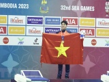 SEA Games 32: Kình ngư Trần Hưng Nguyên lập 'hat-trick Vàng' 