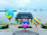 Lễ hội Khinh khí cầu Hà Nam chính thức khởi động tại Tam Chúc