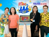 Một khách hàng tại Hưng Yên trúng 100 triệu đồng nhờ giải khát với Number 1