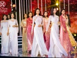 Dàn chiến binh Miss World Vietnam 2023 lộng lẫy trong Áo dài của NTK Ngô Nhật Huy