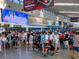 Sân bay Đà Nẵng quá tải sau lễ hội pháo hoa quốc tế