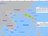 Cảnh báo khẩn ứng phó với áp thấp nhiệt đới trên biển Đông