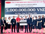 Dai-ichi Life Việt Nam chi trả 5 tỷ đồng quyền lợi bảo hiểm cho một khách hàng tại tỉnh Bắc Ninh