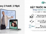Galaxy Z Flip5 và Galaxy Z Fold5 ra mắt: Màn hình ngoài “khổng lồ', giá từ 26 triệu đồng