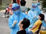 Ngày 6/8, Việt Nam ghi nhận hơn 1600 ca mắc COVID-19 mới
