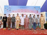 Cục CSGT mang niềm vui Trung thu đến với bệnh viện Nhi Đồng 1