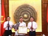 Thanh Hóa: Trao thưởng cho quán quân Đường lên đỉnh Olympia năm 2023 Lê Xuân Mạnh