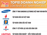 Công bố Top 500 Doanh nghiệp lớn nhất Việt Nam năm 2023