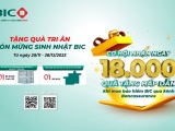 BIC dành 18.000 quà tặng khách hàng Bancassurance