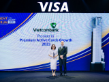 Vietcombank được Visa vinh danh 12 hạng mục Giải thưởng quan trọng trong hoạt động thẻ năm 2023 