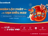 “Ngàn lộc phát, vạn điều may” - Sacombank tri ân khách hàng dịp Tết Nguyên Đán 2024